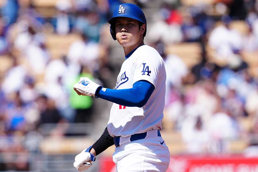 ドジャース・大谷翔平【写真：荒川祐史】