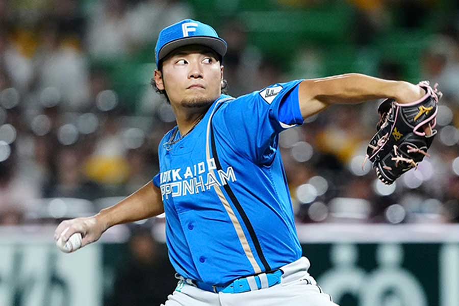 日本ハム・伊藤大海【写真：小林靖】