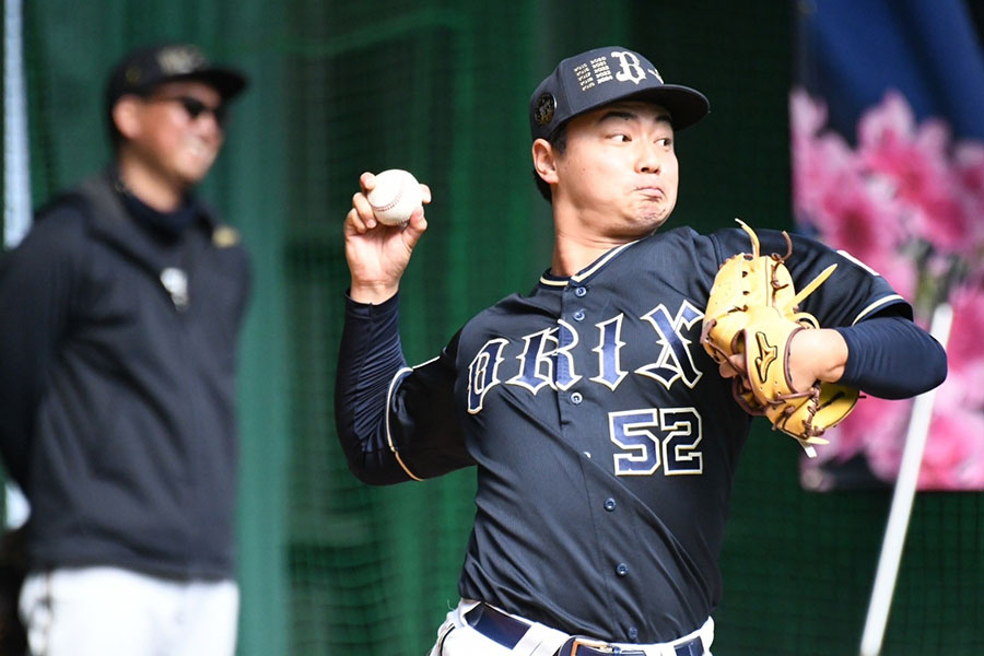 オリックス・横山楓【写真：北野正樹】