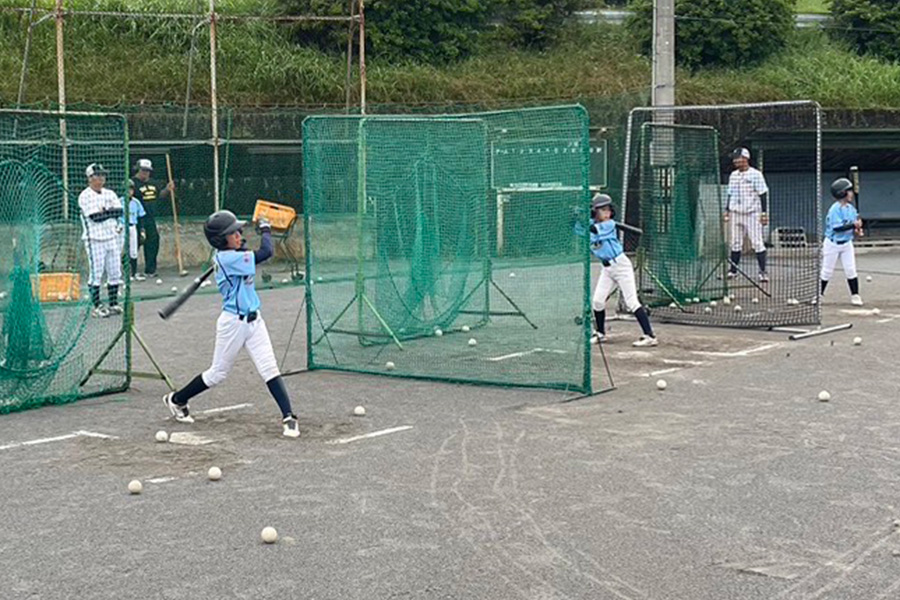 田沼アスレチックBBCの練習の様子【写真：チーム提供】