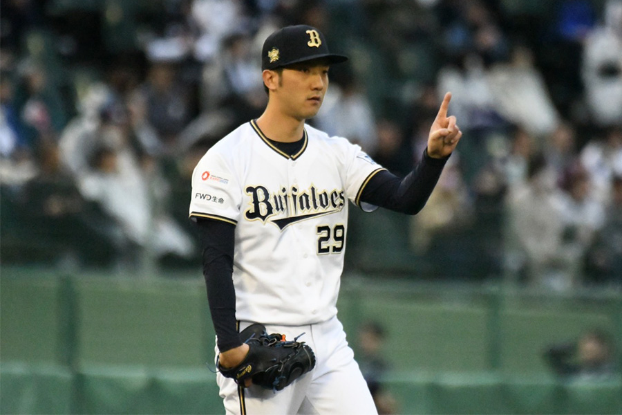 オリックス・田嶋大樹【写真：北野正樹】