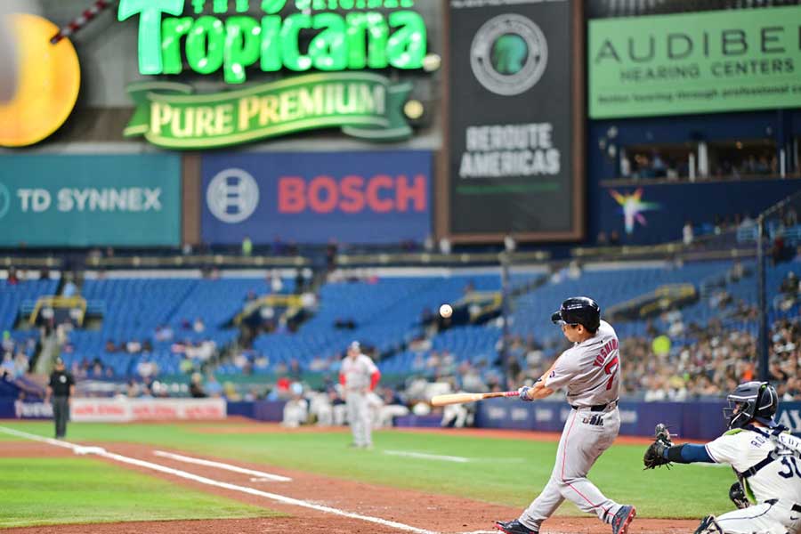 レイズの本拠地・トロピカーナフィールド【写真：Getty Images】