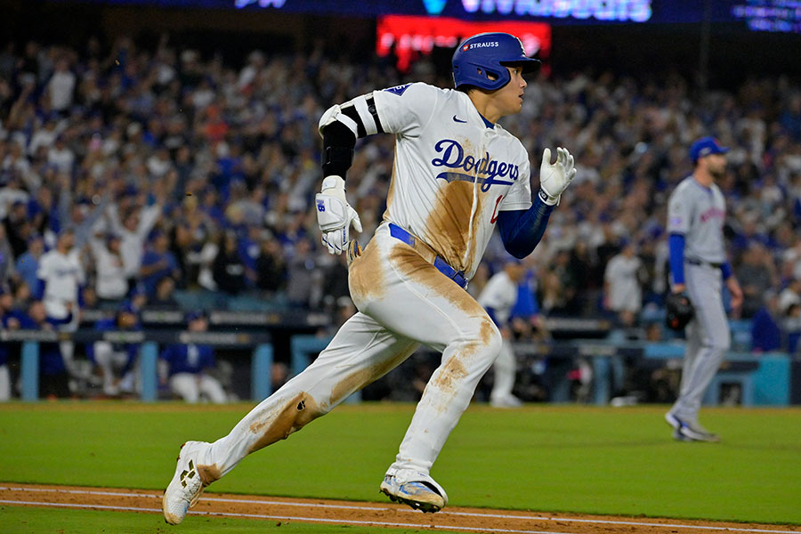 メッツ戦に出場したドジャース・大谷翔平【写真：ロイター】