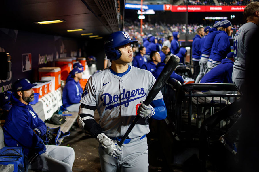 メッツ戦に出場したドジャース・大谷翔平【写真：Getty Images】