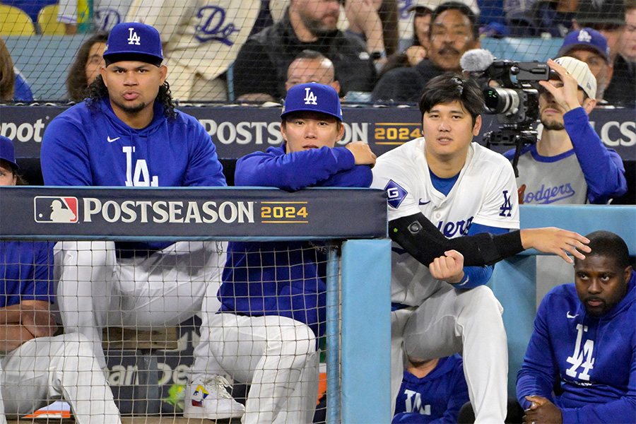 ドジャース・大谷翔平（右）と山本由伸【写真：ロイター】