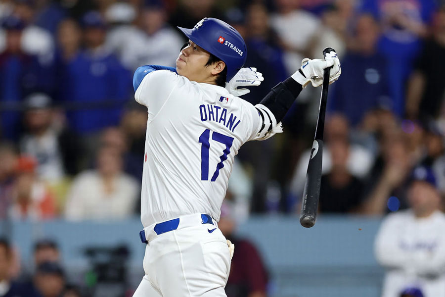 メッツ戦に出場したドジャース・大谷翔平【写真：Getty Images】