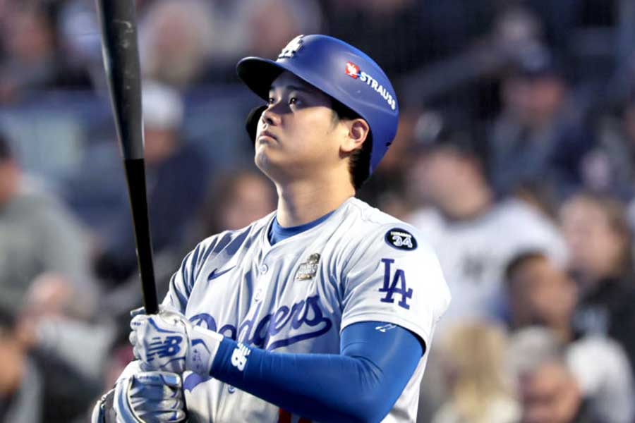 ヤンキース戦に出場したドジャース・大谷翔平【写真：Getty Images】