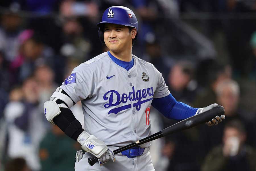 ヤンキース戦に出場したドジャース・大谷翔平【写真：Getty Images】