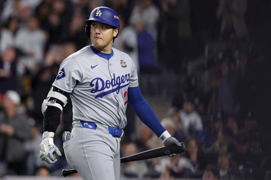 ヤンキース戦に出場したドジャース・大谷翔平【写真：Getty Images】