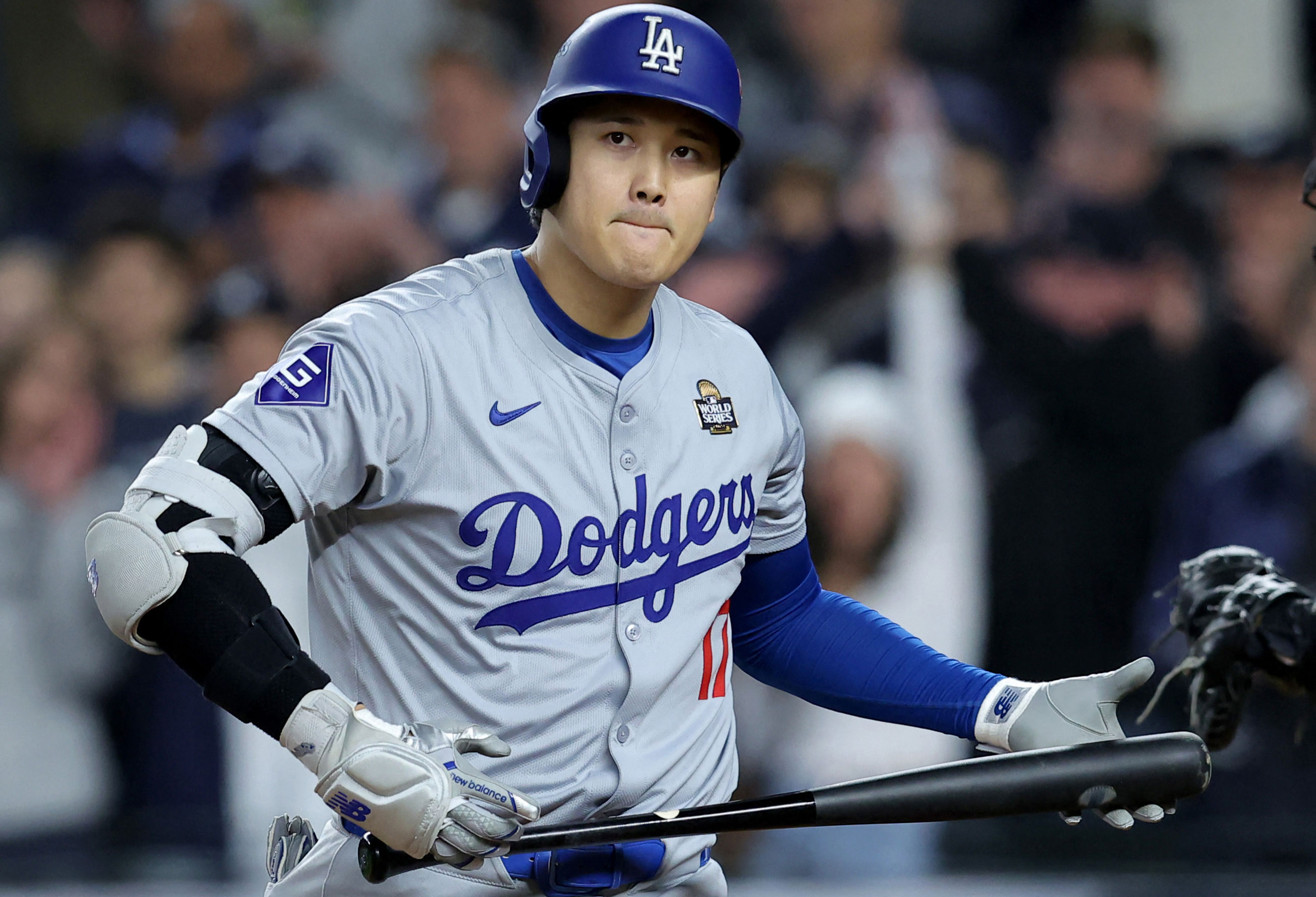 ヤンキース戦に出場したドジャース・大谷翔平【写真：ロイター】