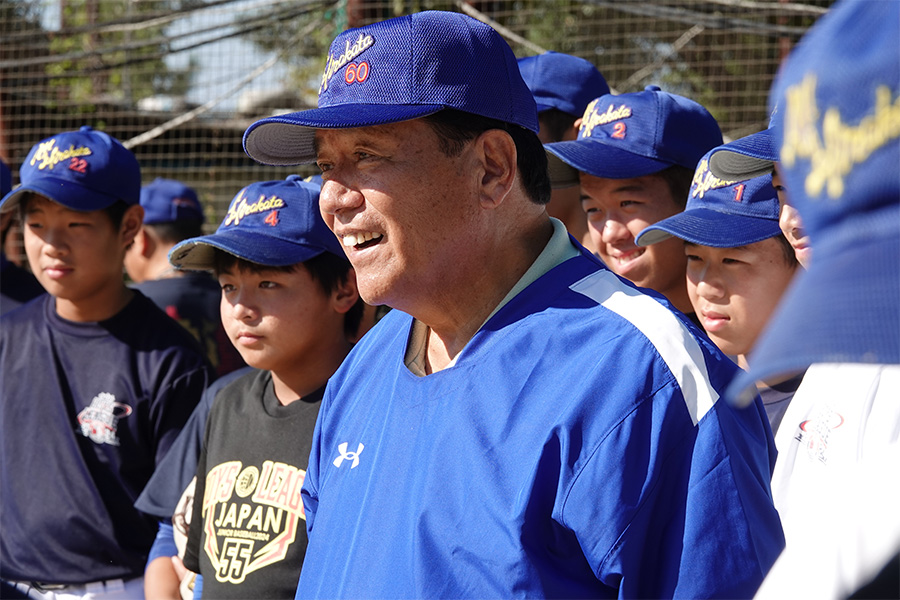 「中学3年生は秋から冬にかけてが一番伸びる」と鍛治舎監督【写真：橋本健吾】