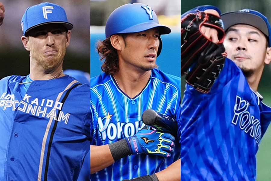 パトリック・マーフィー、大田泰示、石川達也（左から）【写真：荒川祐史、矢口亨、中戸川知世】