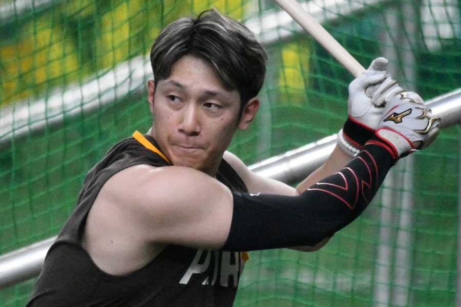 オリックス・西川龍馬【写真：北野正樹】