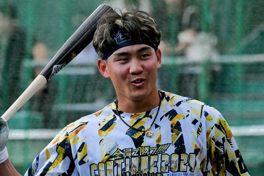 オリックス・元謙太【写真：北野正樹】