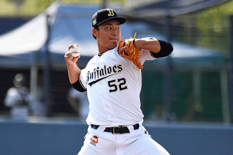 オリックス・横山楓【写真：北野正樹】