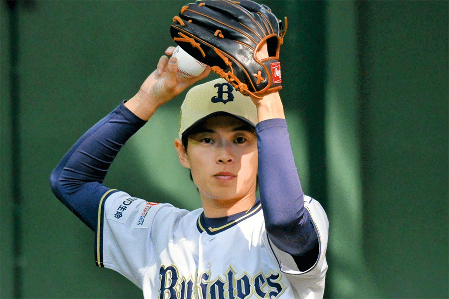 オリックス・山岡泰輔【写真：北野正樹】