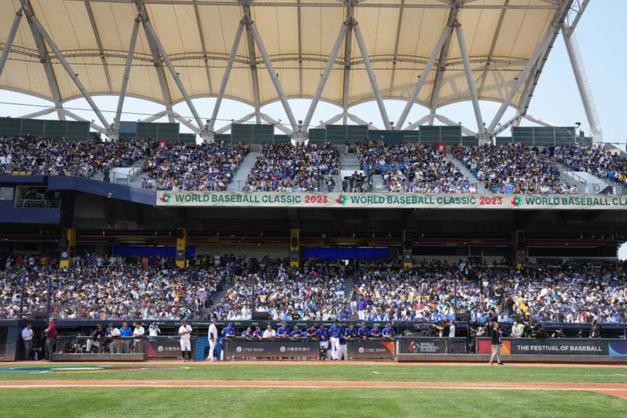 ウインター・リーグが開催された台中インターコンチネンタル野球場【写真：Getty Images】