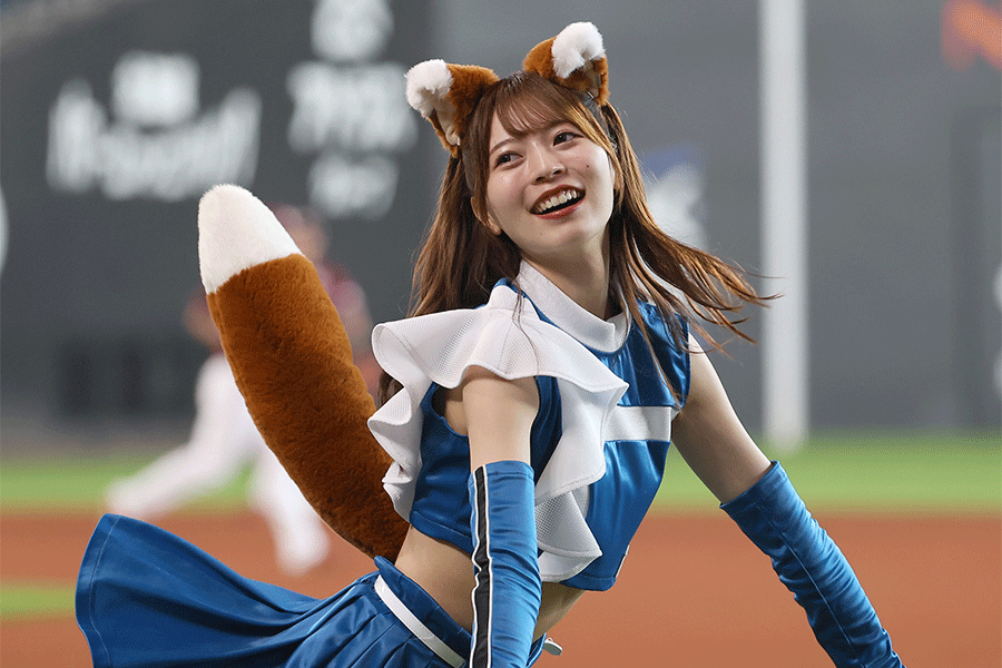 ファイターズガールを卒業する塩澤美咲さん【写真提供：産経新聞社】