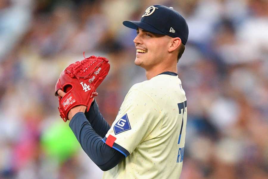 ドジャースのリバー・ライアン【写真：Getty Images】