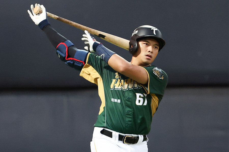 台綱ホークスの呉念庭【写真：球団提供】