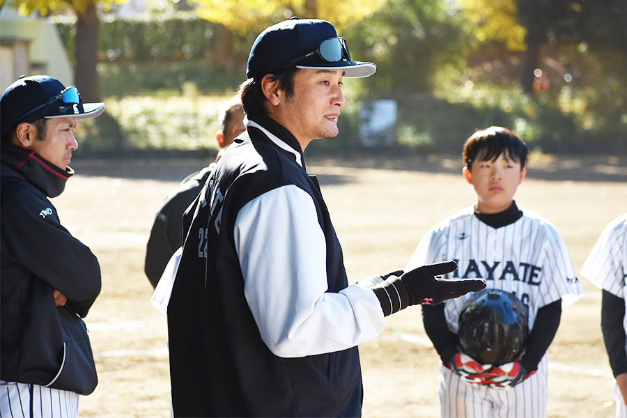 くふうハヤテジュニアの中村勝監督【写真：高橋幸司】