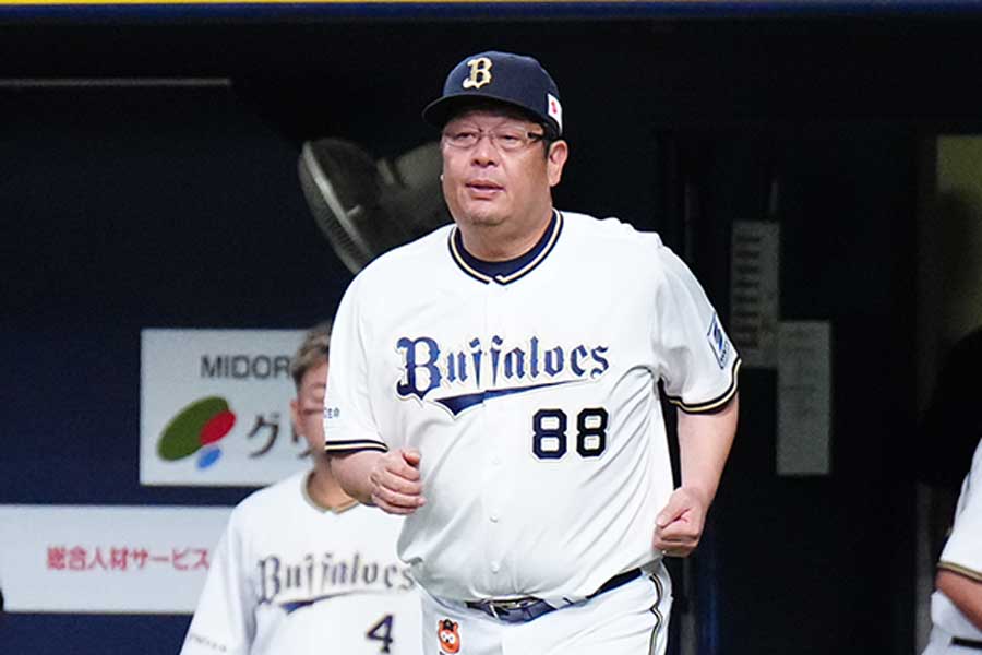 オリックス・水本勝己ヘッドコーチ【写真：荒川祐史】