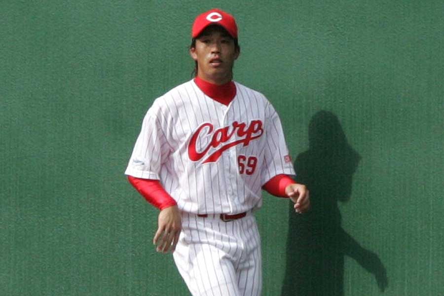 広島時代の天谷宗一郎氏【写真提供：産経新聞社】