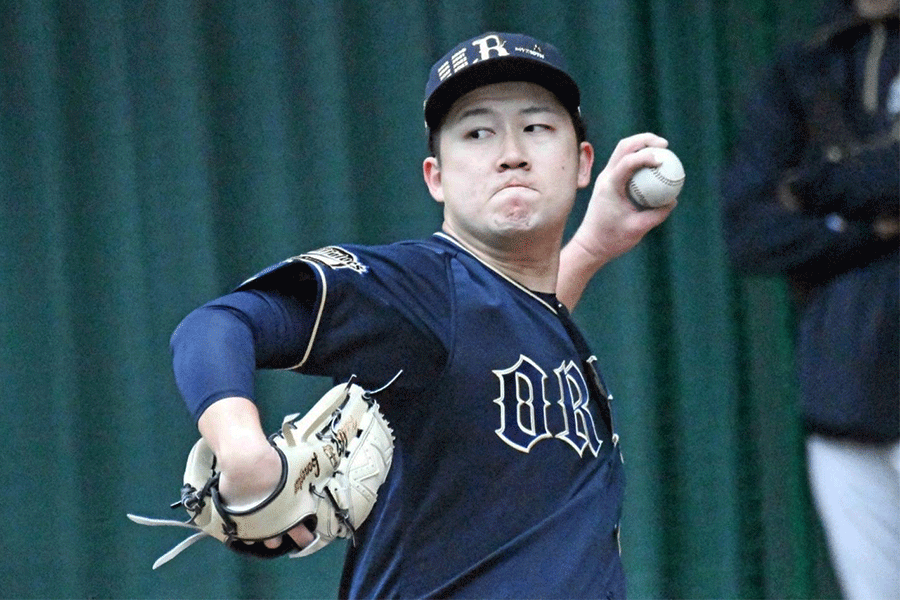 オリックス・大江海透【写真：北野正樹】