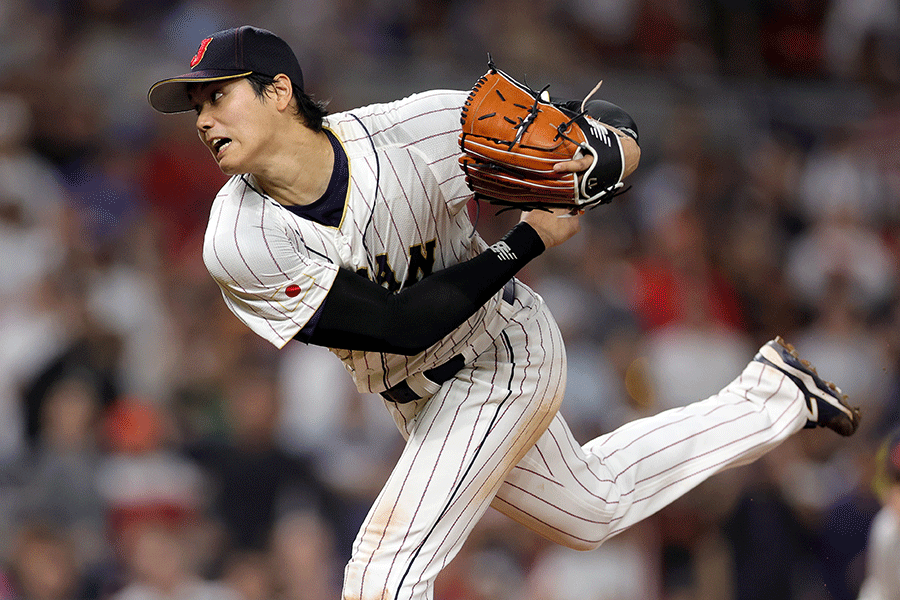 WBCで力投したドジャース・大谷翔平【写真：Getty Images】