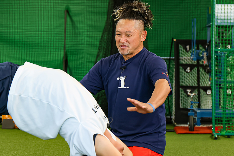 「Perfect Pitch and Swing」代表の長坂秀樹氏【写真：伊藤賢汰】