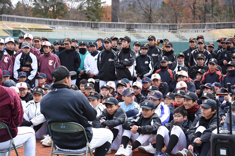 中学指導者講習会が行われた「ふくしまスポーツ未来プロジェクト」の様子【写真：川浪康太郎】