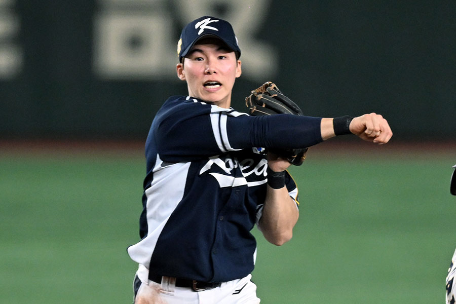 ドジャースに加入したキム・ヘソン【写真：Getty Images】