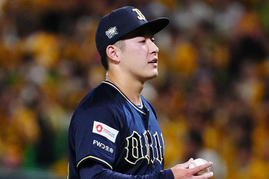 オリックス・吉田輝星【写真：荒川祐史】