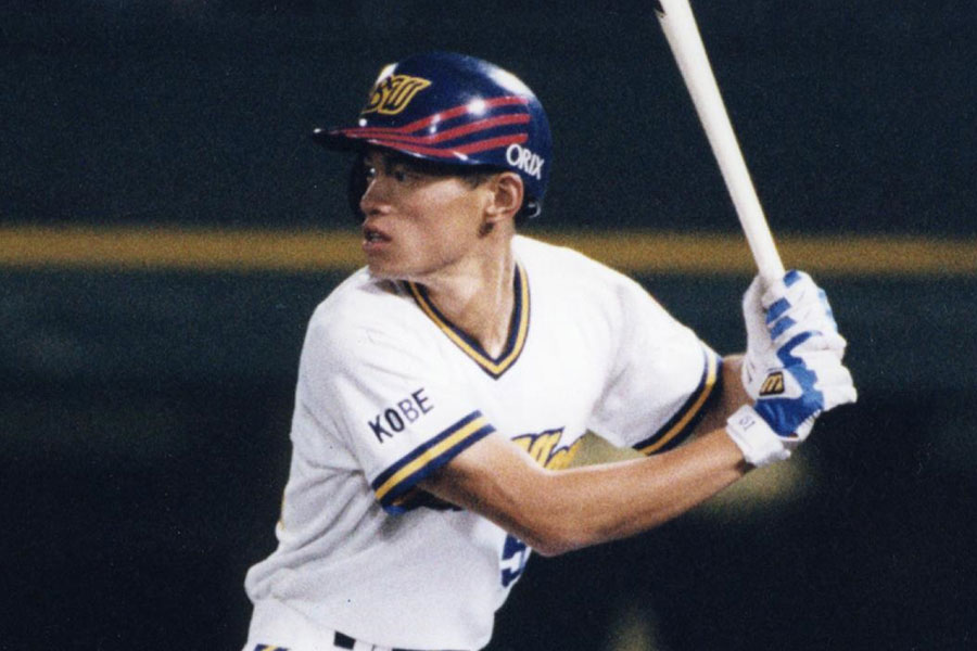 1994年、オリックス時代のイチロー氏【写真提供：産経新聞社】