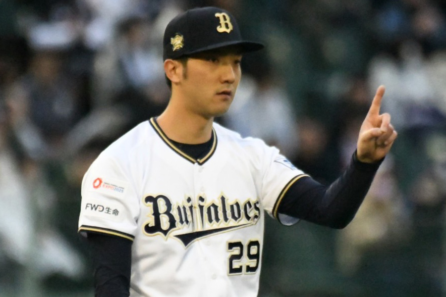 オリックス・田嶋大樹【写真：北野正樹】