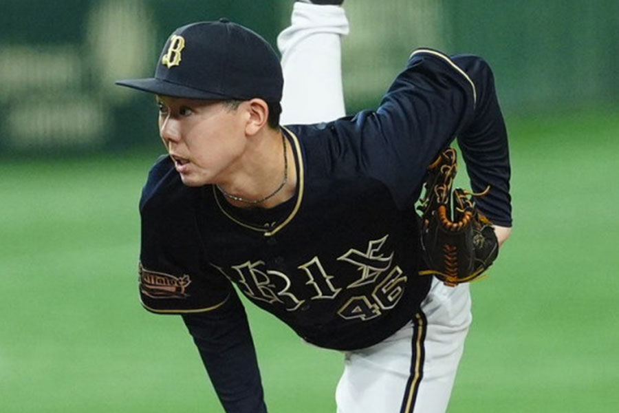 オリックス・本田仁海【写真：小林靖】