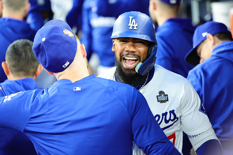 ドジャースのテオスカー・ヘルナンデス【写真：Getty Images】