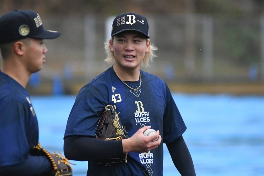 オリックス・前佑囲斗【写真：北野正樹】