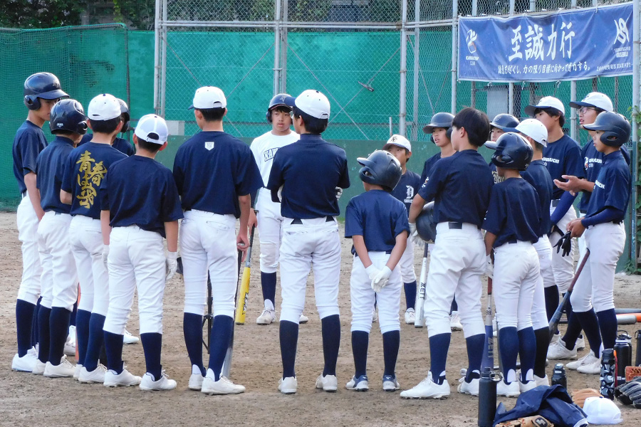 埼玉県川口市で活動する中学軟式チーム「川口クラブ」【写真：間淳】