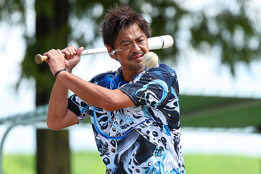 野球講演家・年中夢球氏【写真：加治屋友輝】