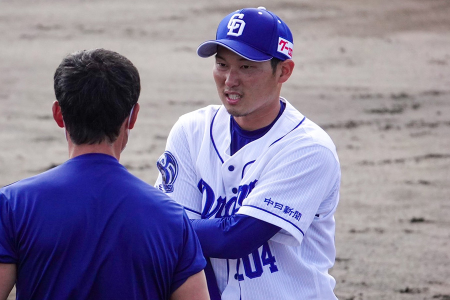 中日でプレーした丸山泰資氏【写真：小西亮】