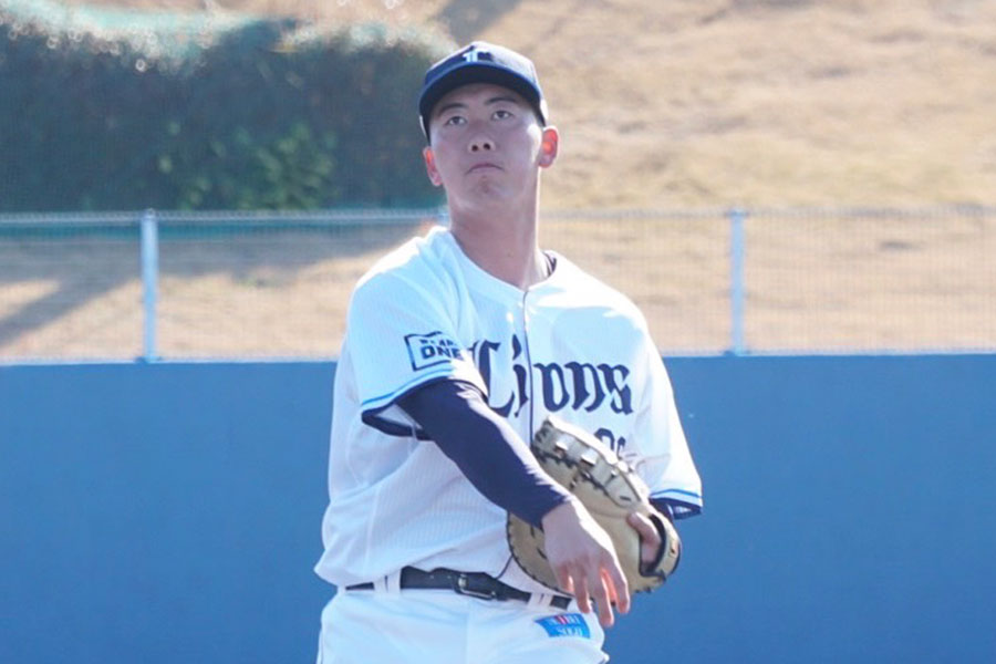 西武・村田怜音【写真：湯浅大】