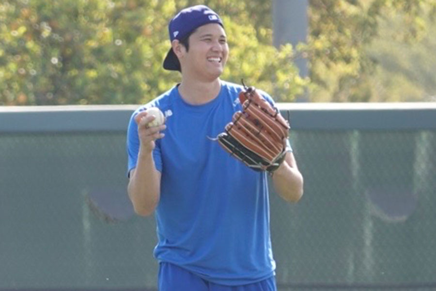 ドジャース・大谷翔平【写真：小谷真弥】