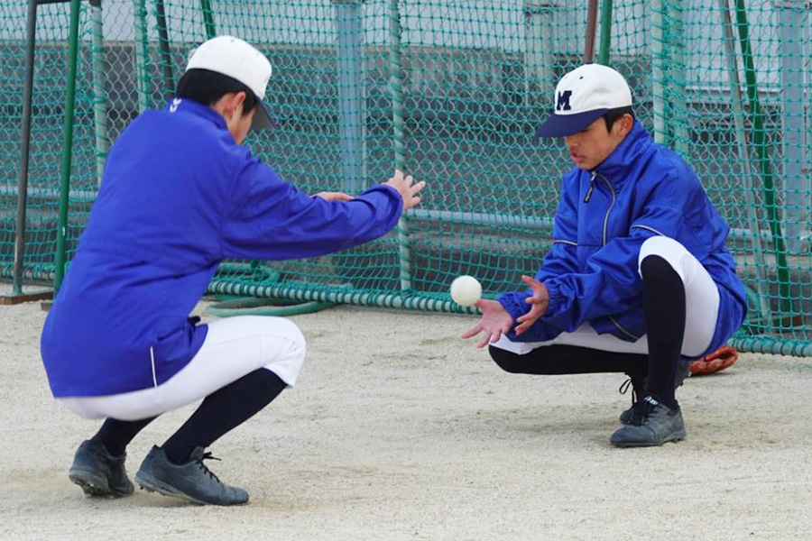 現在部員2人で活動する和歌山・田辺市の明洋中【写真：橋本健吾】