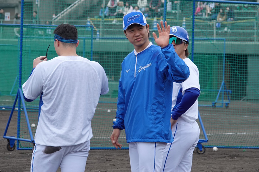 中日・高橋宏斗【写真：木村竜也】