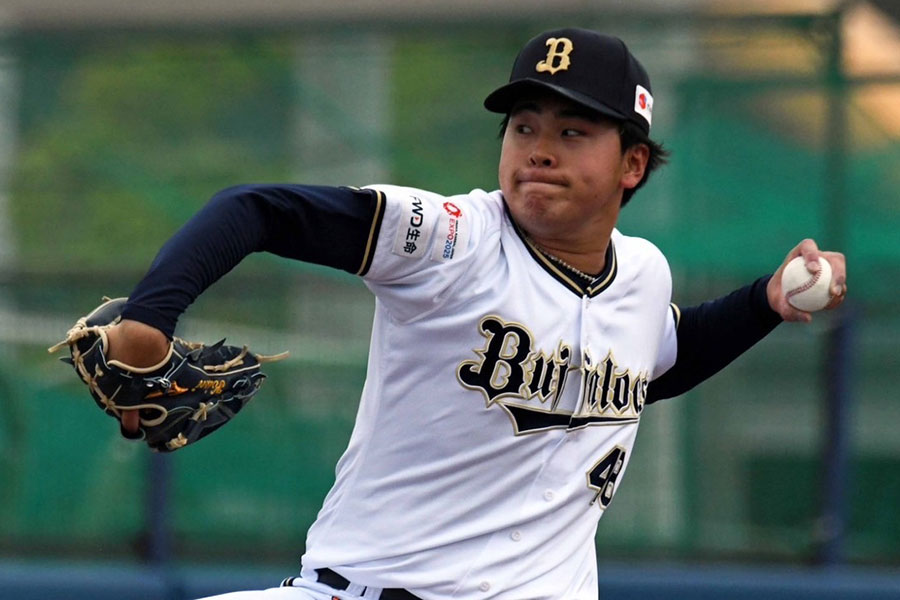 オリックス・東松快征【写真：北野正樹】