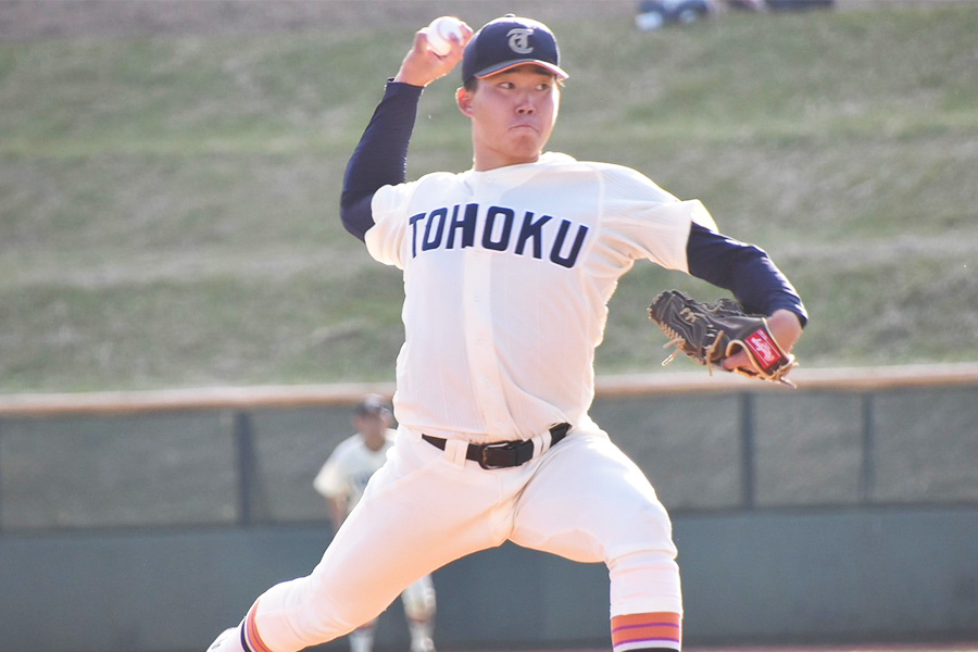 東北福祉大・堀越啓太【写真：川浪康太郎】