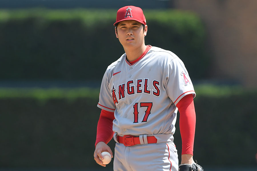 エンゼルス時代の大谷翔平【写真：Getty Images】