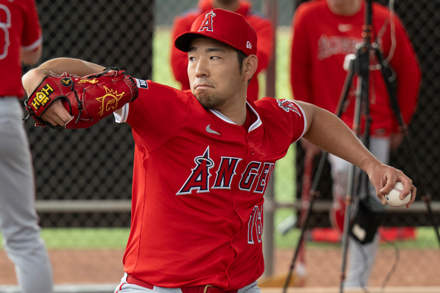 エンゼルス・菊池雄星【写真提供：Los Angeles Angels】