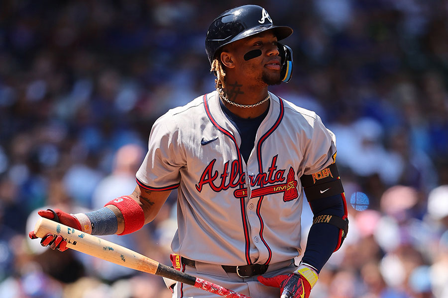 ブレーブスのロナルド・アクーニャJr.【写真：Getty Images】